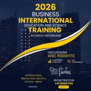 INTERNATIONAL TRAINING 2026