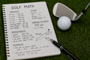 Mathe- und Golfunterricht