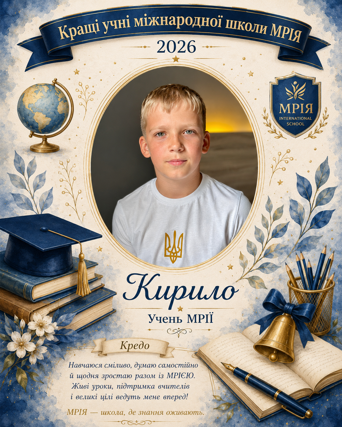 Кращий учень міжнародної школи МРІЯ 2026 — фото 1