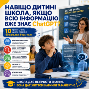навіщо школа, якщо є ШІ?